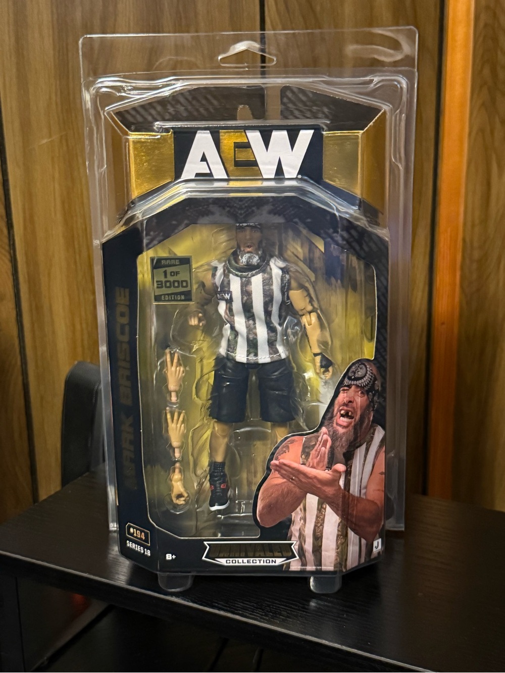 Mark Briscoe 1 of 3000 Figure (with protector)